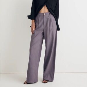 Madewell Women’s Purple The Harlow Wide-Leg Pant - 14T